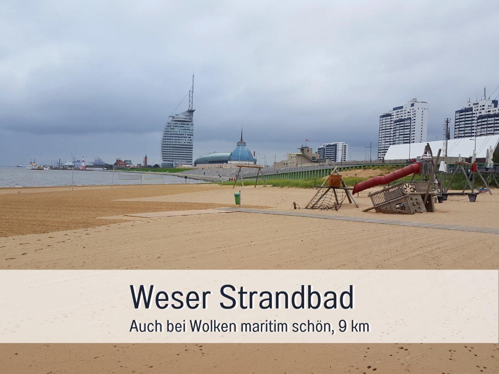 "Lilie" In Geestland-Langen, Ideal Fuer Familien & Homeoffice - Wlan & Parkplatz - 3 Zimmer, Balkon - Nahe Bremerhaven Exterior foto